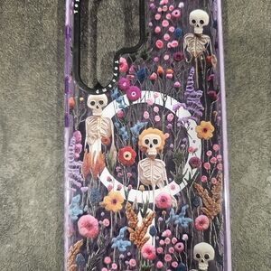 Floral Skeleton Phone Case